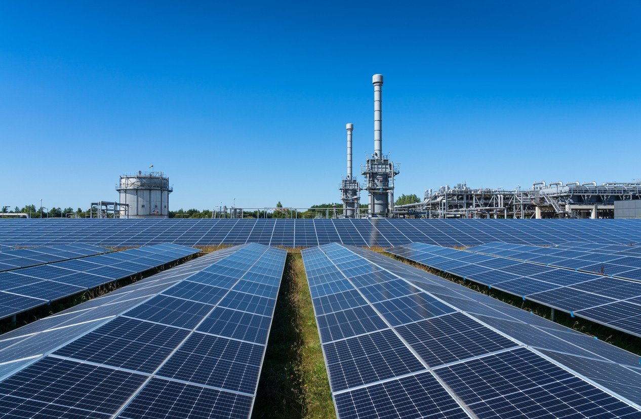 Solar energy installation